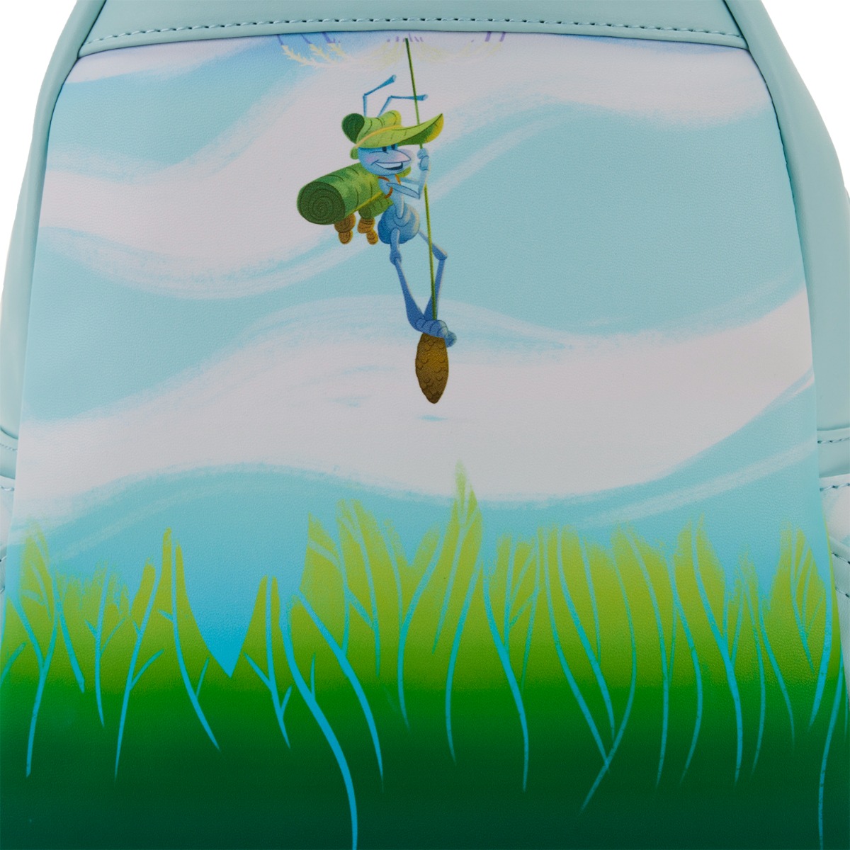 Loungefly Pixar: A Bugs Life Earth Day Mini Backpack Loungefly Pixar: A Bugs Life Earth Day Mini Backpack