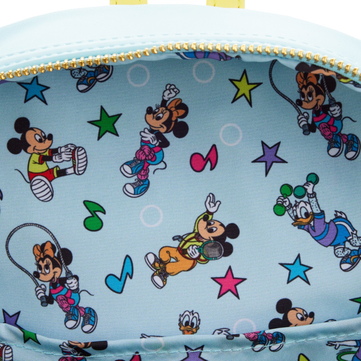 Loungefly Disney: Mousercise Mini Backpack Loungefly Disney: Mousercise Mini Backpack