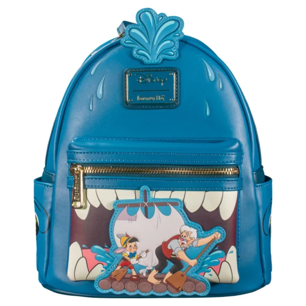 Loungefly Disney Pinocchio - Monstro Mini Backpack
