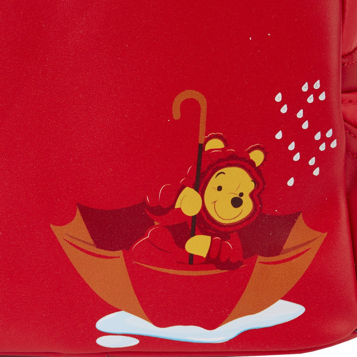 Loungefly Disney Winnie the Pooh Rainy Day Puffer Jacket Cosplay Mini Backpack Loungefly Disney Winnie the Pooh Rainy Day Puffer Jacket Cosplay Mini Backpack