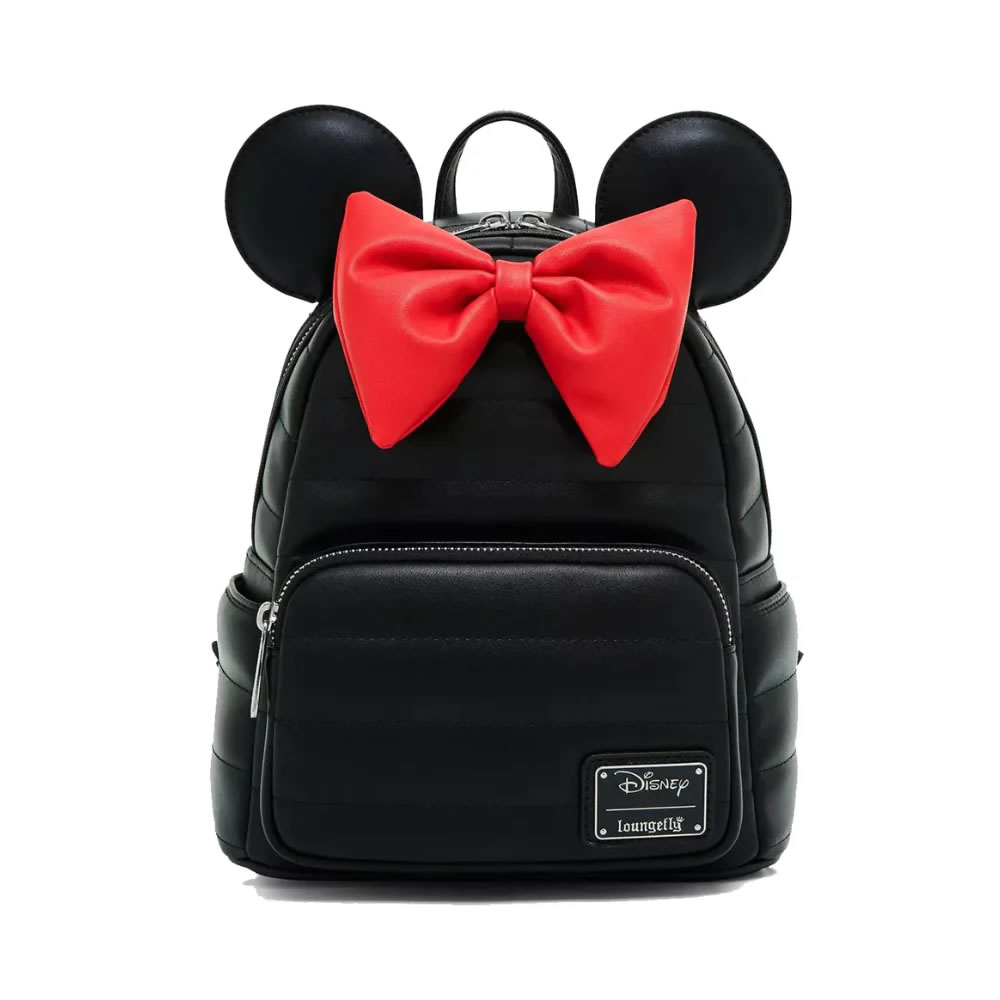 Loungefly Disney Minnie Mouse Quilted Puff Mini Backpack
