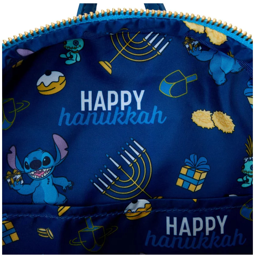 Lilo & Stitch by Loungefly Menorah Stitch Mini Backpack Lilo & Stitch by Loungefly Menorah Stitch Mini Backpack