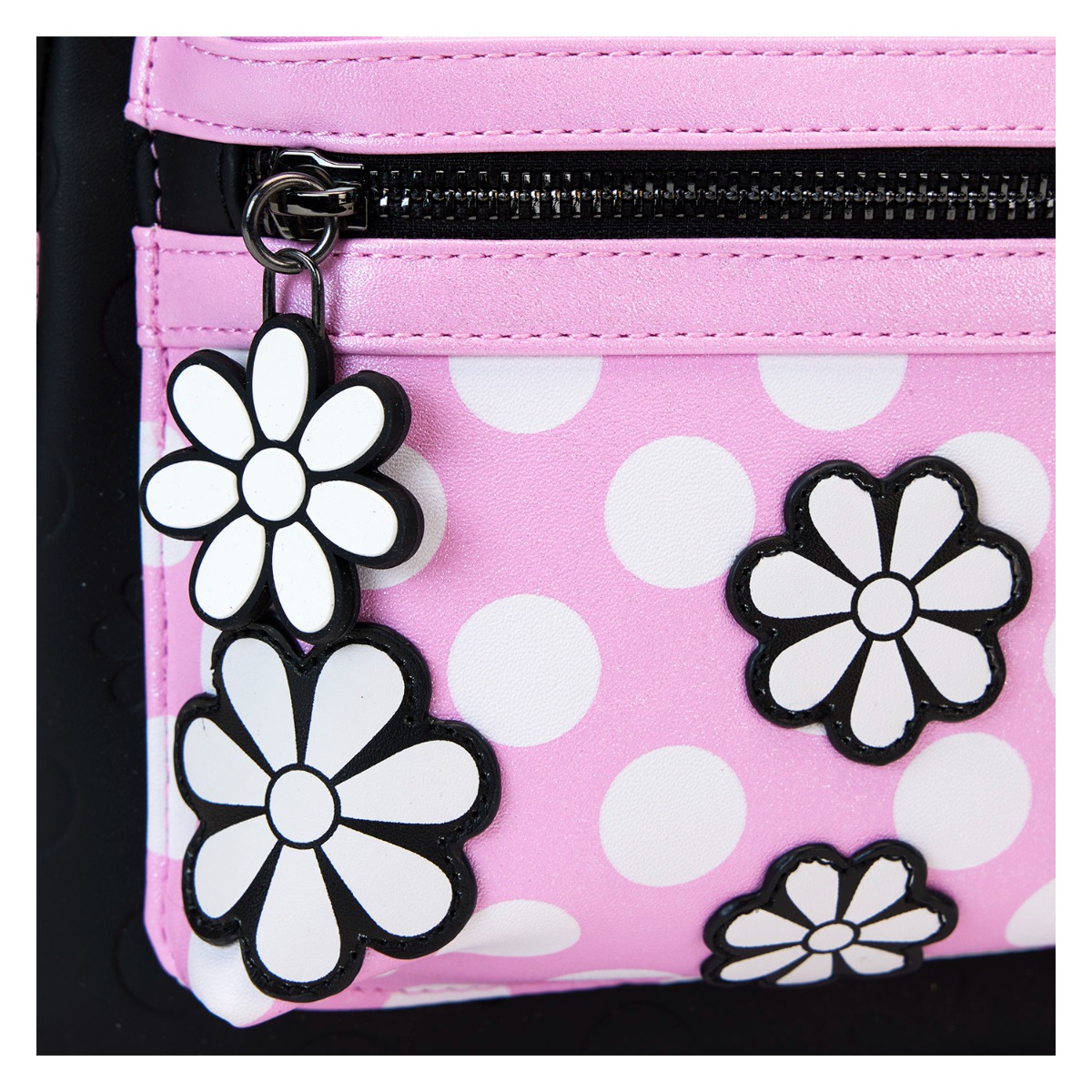 Loungefly Disney Minnie Floral Rock the Dots Mini Backpack Loungefly Disney Minnie Floral Rock the Dots Mini Backpack