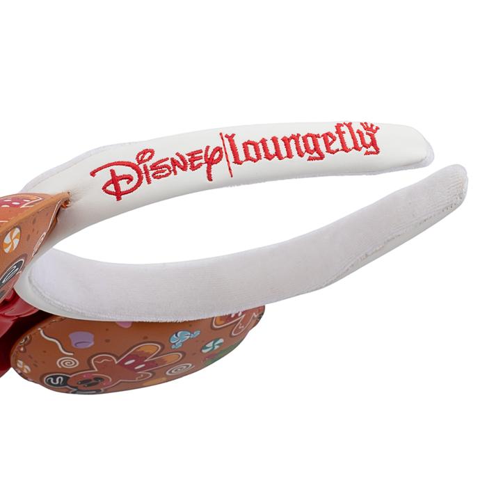 LOUNGEFLY DISNEY GINGER BREAD AOP MINI BACKPACK HEADBAND SET LOUNGEFLY DISNEY GINGER BREAD AOP MINI BACKPACK HEADBAND SET