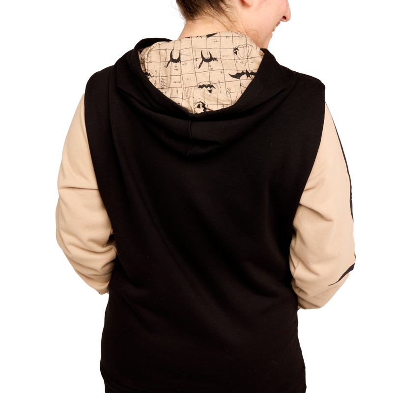 Loungefly The Nightmare Before Christmas Mayor Cosplay Glow Unisex Hoodie Loungefly The Nightmare Before Christmas Mayor Cosplay Glow Unisex Hoodie