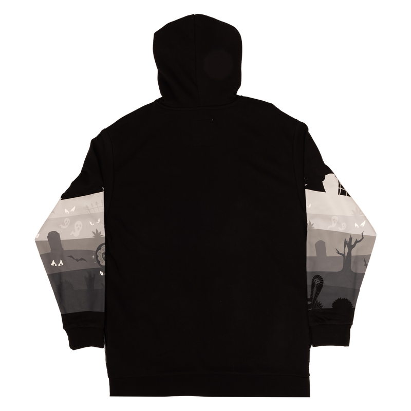 Loungefly The Haunted Mansion Graveyard Glow Unisex Hoodie Loungefly The Haunted Mansion Graveyard Glow Unisex Hoodie