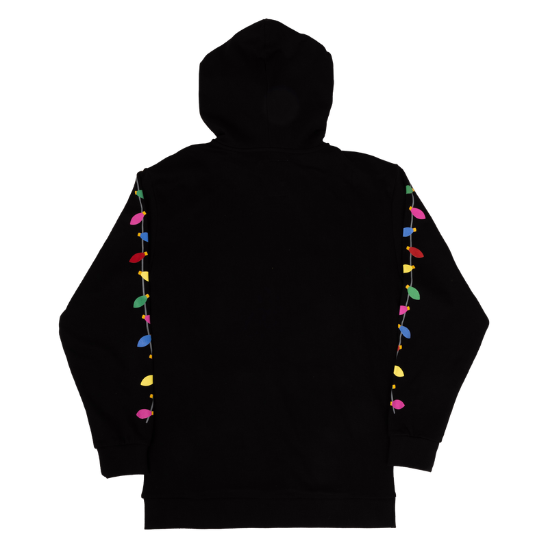 Loungefly Mickey and Friends Christmas Light Decorations Glow Unisex Hoodie