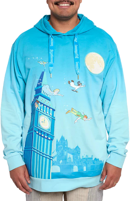 Loungefly Peter Pan You Can Fly Unisex Hoodie - Disney Loungefly Peter Pan You Can Fly Unisex Hoodie - Disney