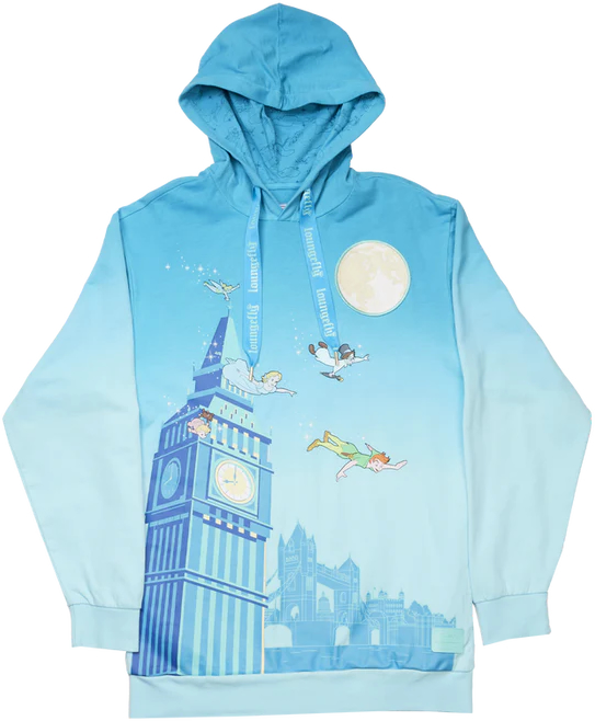 Loungefly Peter Pan You Can Fly Unisex Hoodie - Disney Loungefly Peter Pan You Can Fly Unisex Hoodie - Disney