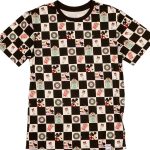 Loungefly Disney Mickey And Minnie Date Night Diner Checkered Unisex Tee