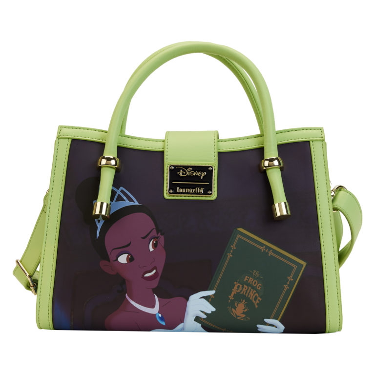 Loungefly Disney Princess and the Frog Princess Scene Crossbody Bag Loungefly Disney Princess and the Frog Princess Scene Crossbody Bag