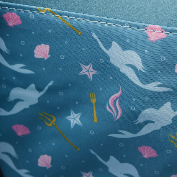 Loungefly Disney Little Mermaid Tritons Gift Crossbody Bag Loungefly Disney Little Mermaid Tritons Gift Crossbody Bag