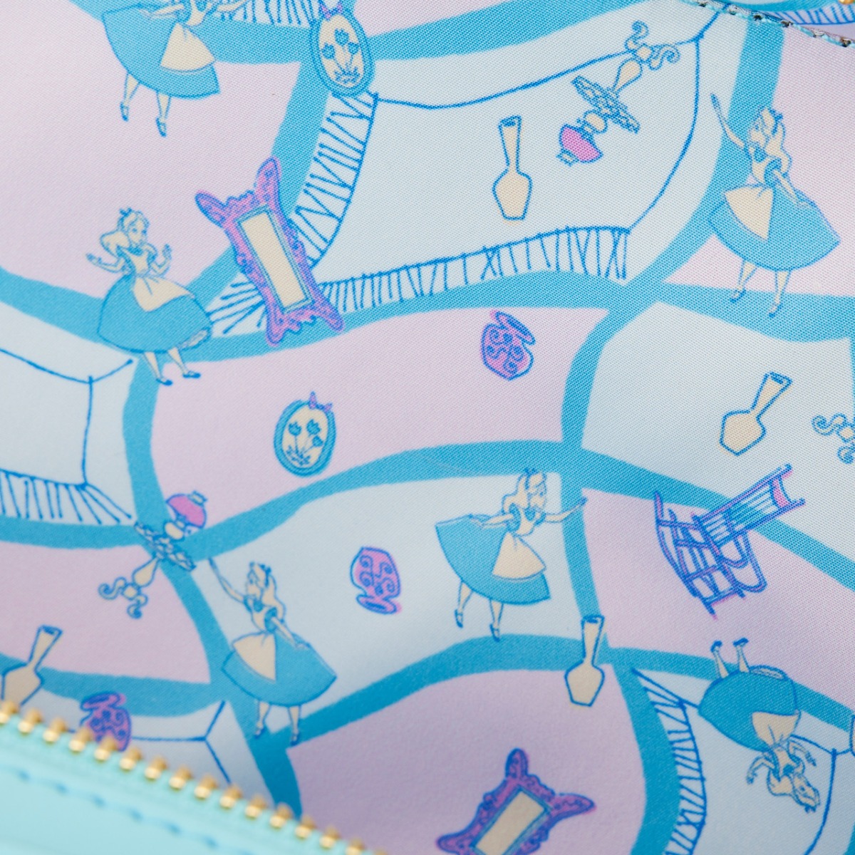 Loungefly Disney Alice In Wonderland Classic Movie Lunch Box Crossbody Bag Loungefly Disney Alice In Wonderland Classic Movie Lunch Box Crossbody Bag
