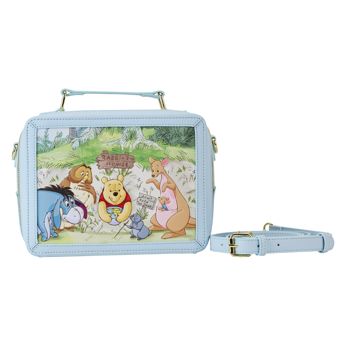 Loungefly Winnie The Pooh Lunchbox Crossbody Bag
