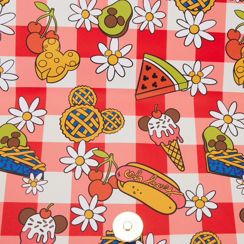 Loungefly Disney Mickey & Friends Picnic Basket Crossbody Bag