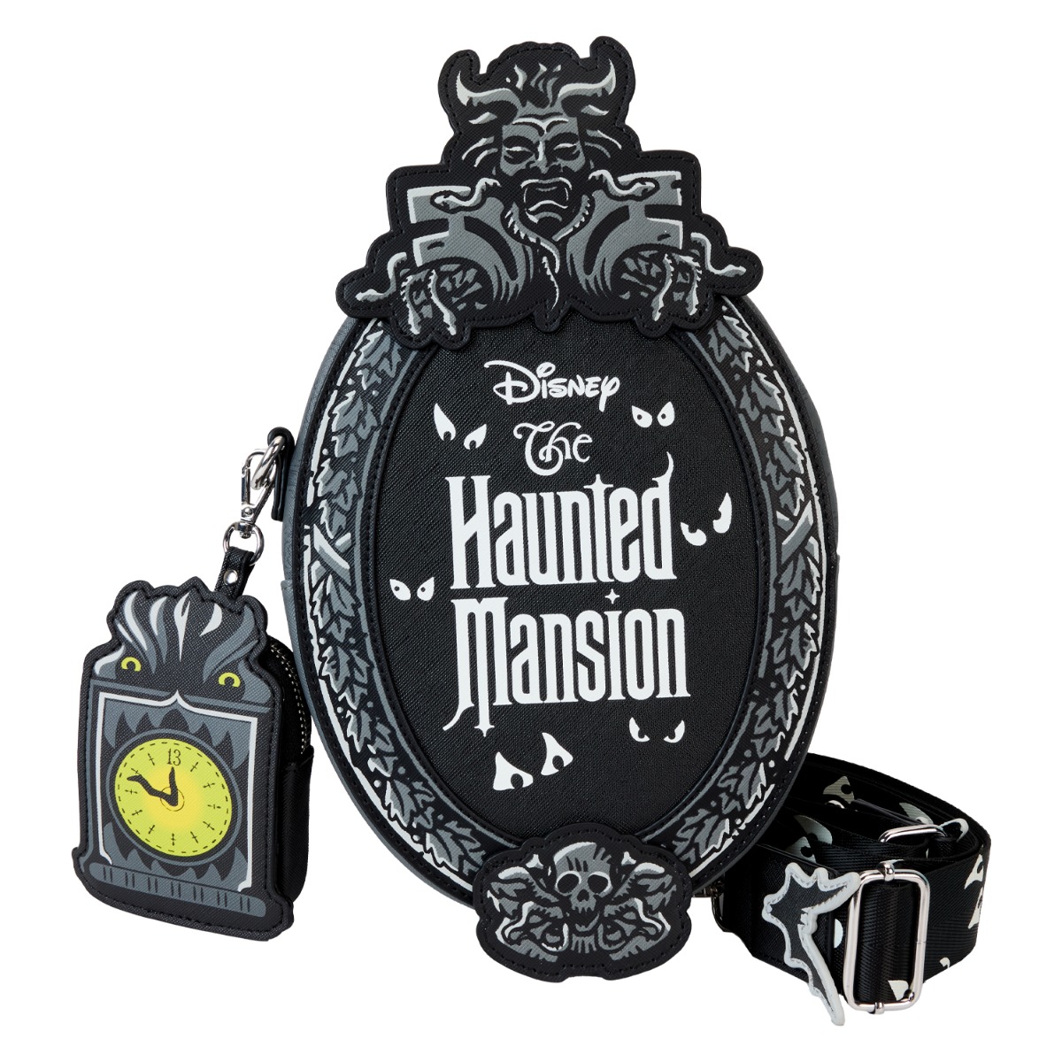 Loungefly Disney: Haunted Mansion Plaque Crossbody Bag