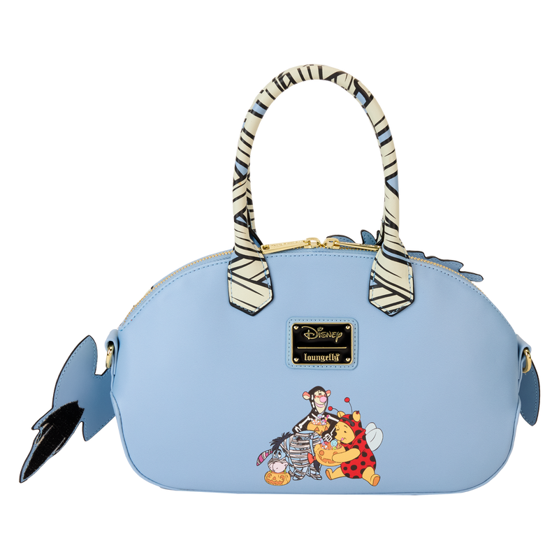 Loungefly Winnie The Pooh Mummy Eeyore Cosplay Glow Crossbody Bag