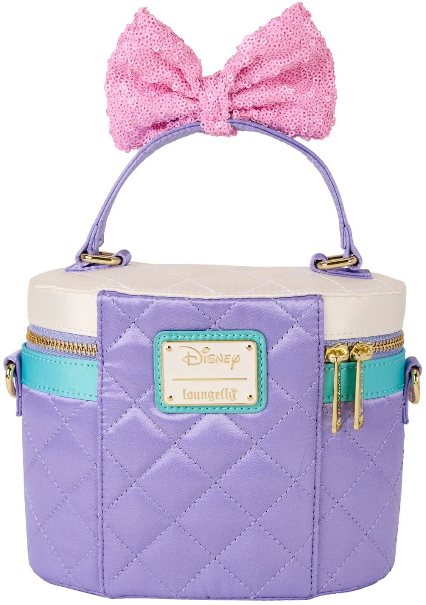 Loungefly Disney Daisy Duck Quilted Crossbody Bag Loungefly Disney Daisy Duck Quilted Crossbody Bag