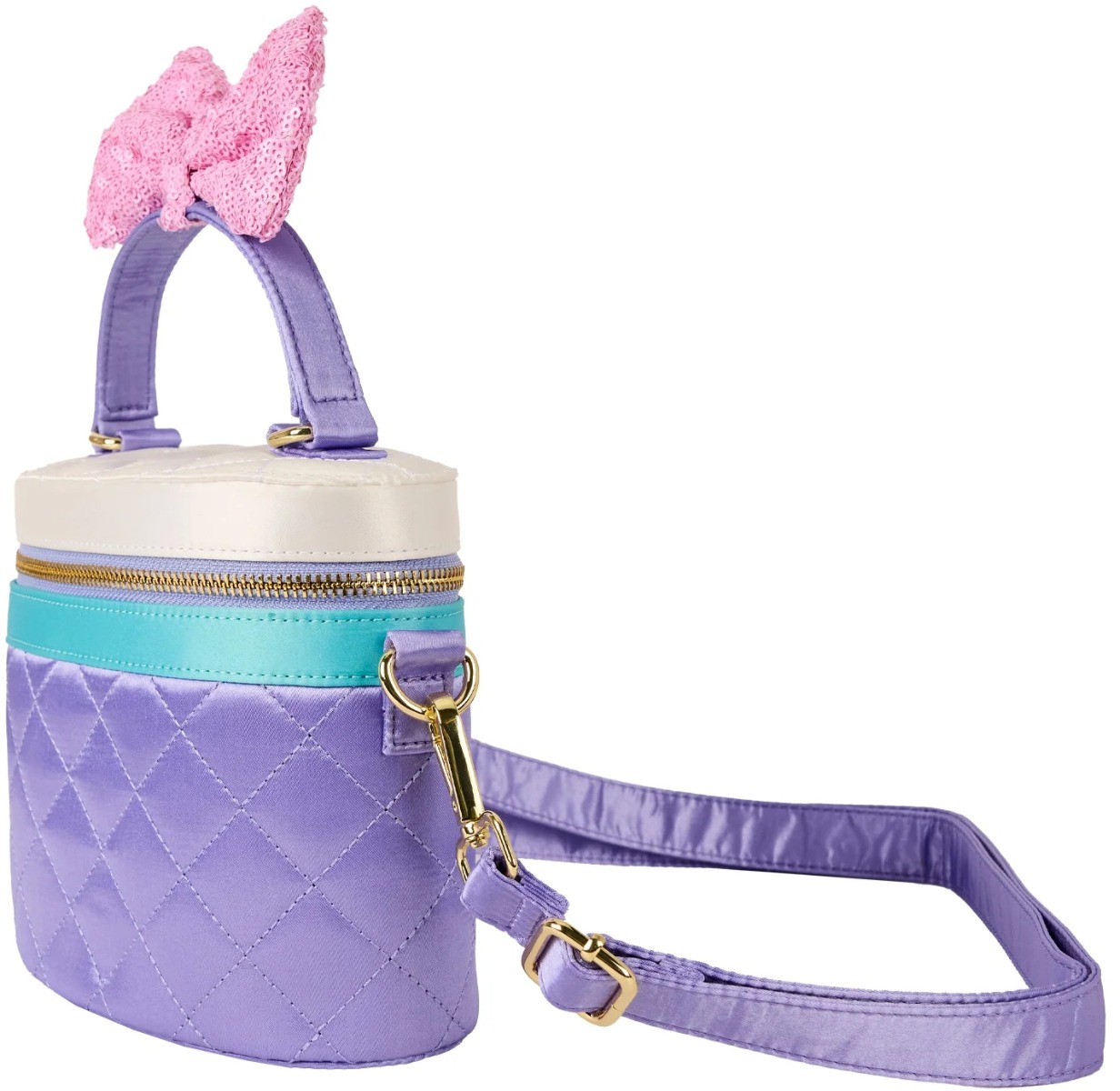 Loungefly Disney Daisy Duck Quilted Crossbody Bag Loungefly Disney Daisy Duck Quilted Crossbody Bag