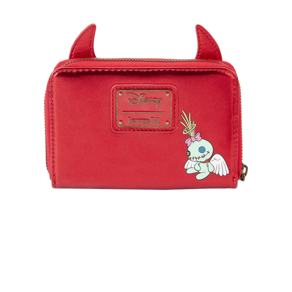 Stitch Devil Lilo & Stitch Disney Loungefly Zip Around Wallet Stitch Devil Lilo & Stitch Disney Loungefly Zip Around Wallet
