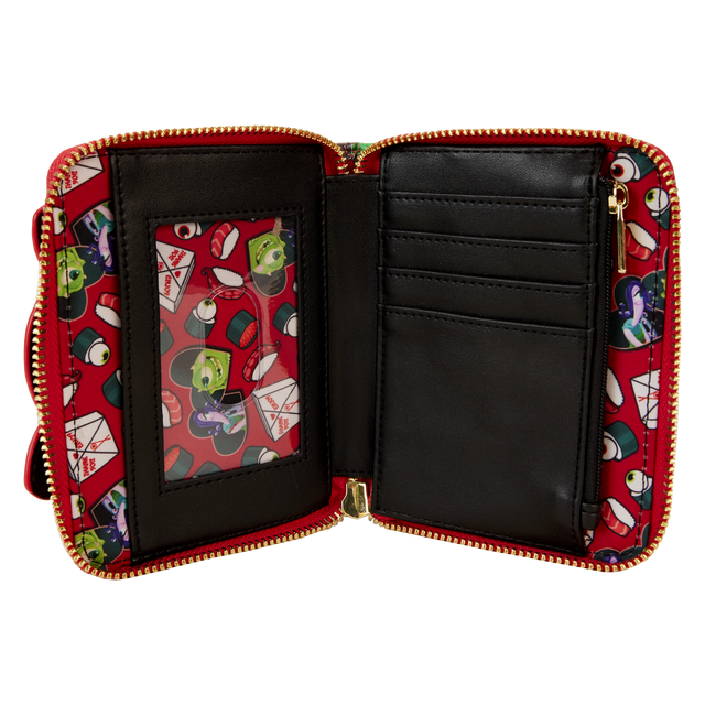 Loungefly Disney Monsters, Inc. Harryhausen's Takeout Boo Zip Around Wallet Loungefly Disney Monsters, Inc. Harryhausen's Takeout Boo Zip Around Wallet