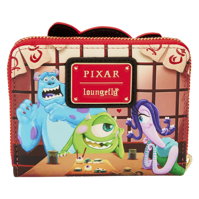 Loungefly Disney Monsters, Inc. Harryhausen's Takeout Boo Zip Around Wallet Loungefly Disney Monsters, Inc. Harryhausen's Takeout Boo Zip Around Wallet