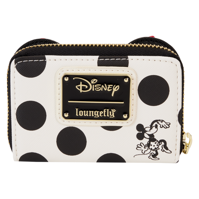 Loungefly Disney Minnie Mouse Rocks the Dots Classic Accordian Zip Around Wallet Loungefly Disney Minnie Mouse Rocks the Dots Classic Accordian Zip Around Wallet