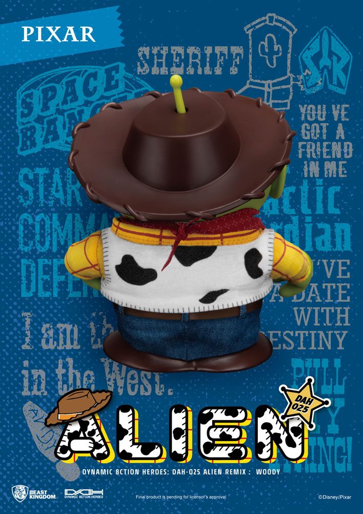 Beast Kingdom Toy Story Dynamic 8ction Heroes Action Figure Alien Remix Woody 16 cm Beast Kingdom Toy Story Dynamic 8ction Heroes Action Figure Alien Remix Woody 16 cm