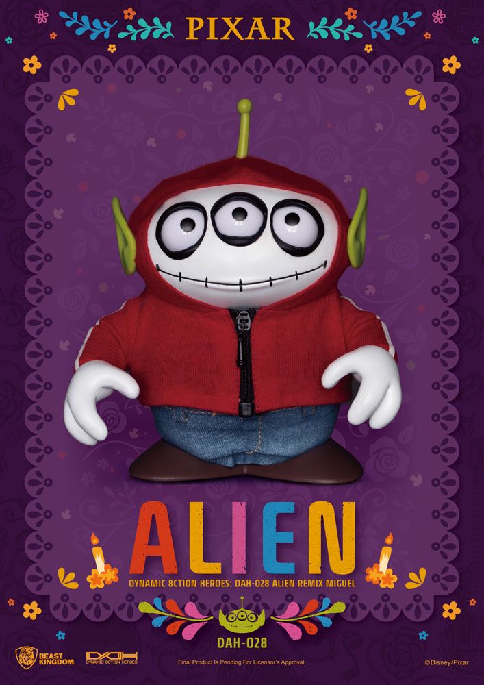 Beast Kingdom Toy Story Dynamic 8ction Heroes Action Figure Alien Remix Miguel (Coco) 16 cm Beast Kingdom Toy Story Dynamic 8ction Heroes Action Figure Alien Remix Miguel (Coco) 16 cm