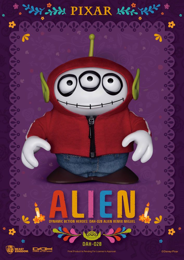 Beast Kingdom Toy Story Dynamic 8ction Heroes Action Figure Alien Remix Miguel (Coco) 16 cm Beast Kingdom Toy Story Dynamic 8ction Heroes Action Figure Alien Remix Miguel (Coco) 16 cm
