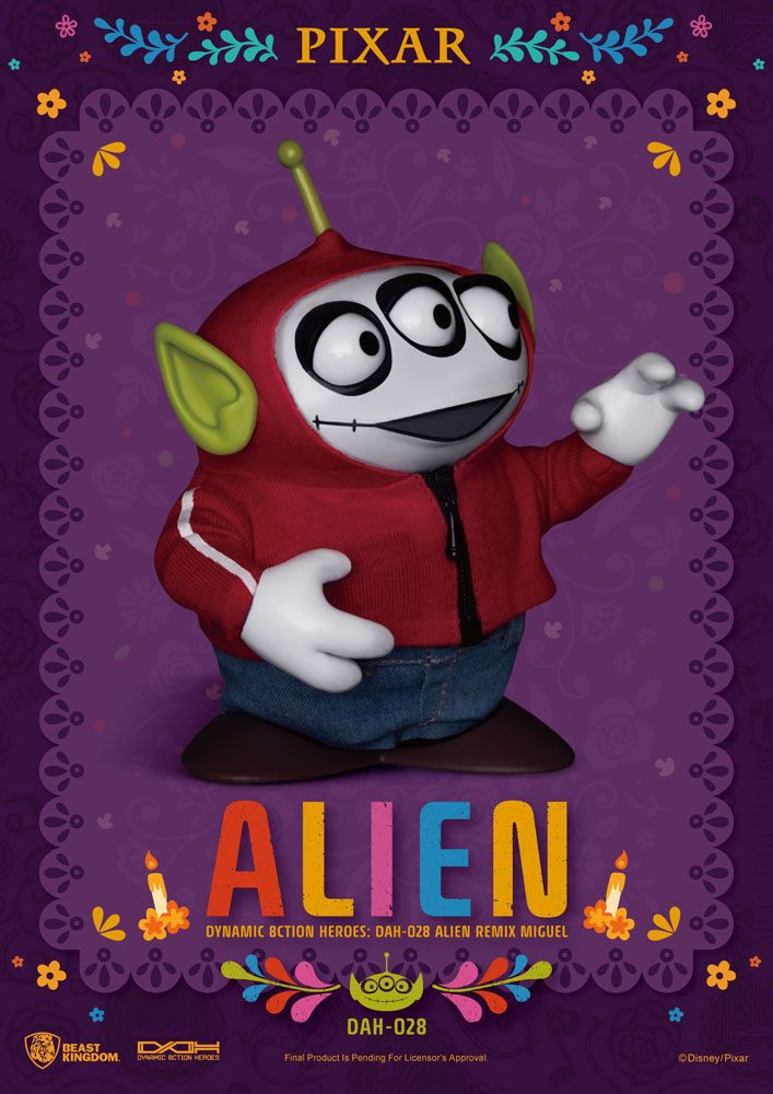 Beast Kingdom Toy Story Dynamic 8ction Heroes Action Figure Alien Remix Miguel (Coco) 16 cm Beast Kingdom Toy Story Dynamic 8ction Heroes Action Figure Alien Remix Miguel (Coco) 16 cm
