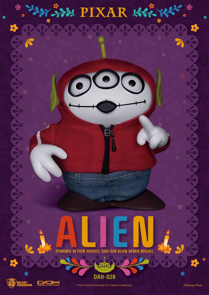 Beast Kingdom Toy Story Dynamic 8ction Heroes Action Figure Alien Remix Miguel (Coco) 16 cm Beast Kingdom Toy Story Dynamic 8ction Heroes Action Figure Alien Remix Miguel (Coco) 16 cm