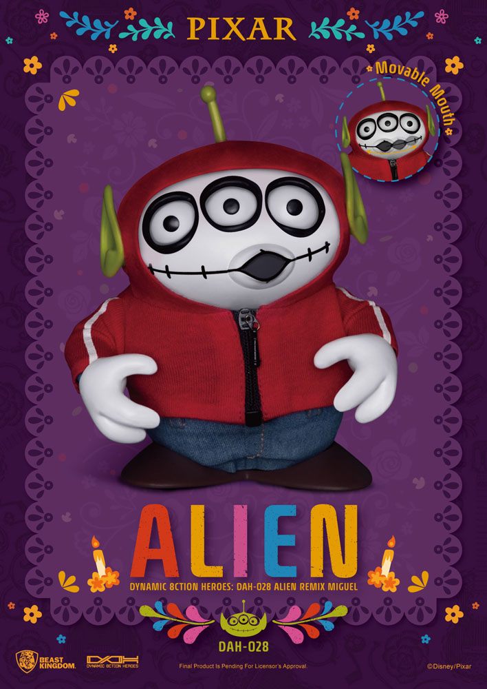 Beast Kingdom Toy Story Dynamic 8ction Heroes Action Figure Alien Remix Miguel (Coco) 16 cm Beast Kingdom Toy Story Dynamic 8ction Heroes Action Figure Alien Remix Miguel (Coco) 16 cm