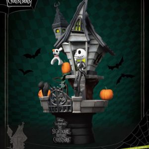 Beast Kingdom Nightmare before Christmas D-Stage PVC Diorama Jack's Haunted House 15 cm