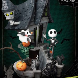 Beast Kingdom Nightmare before Christmas D-Stage PVC Diorama Jack's Haunted House 15 cm