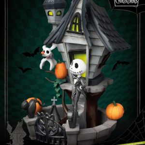 Beast Kingdom Nightmare before Christmas D-Stage PVC Diorama Jack's Haunted House 15 cm