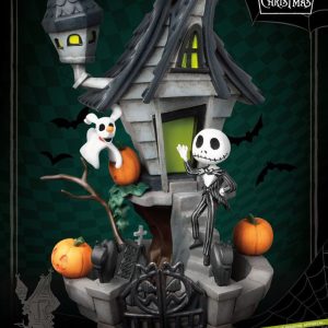 Beast Kingdom Nightmare before Christmas D-Stage PVC Diorama Jack's Haunted House 15 cm