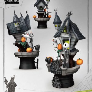 Beast Kingdom Nightmare before Christmas D-Stage PVC Diorama Jack's Haunted House 15 cm