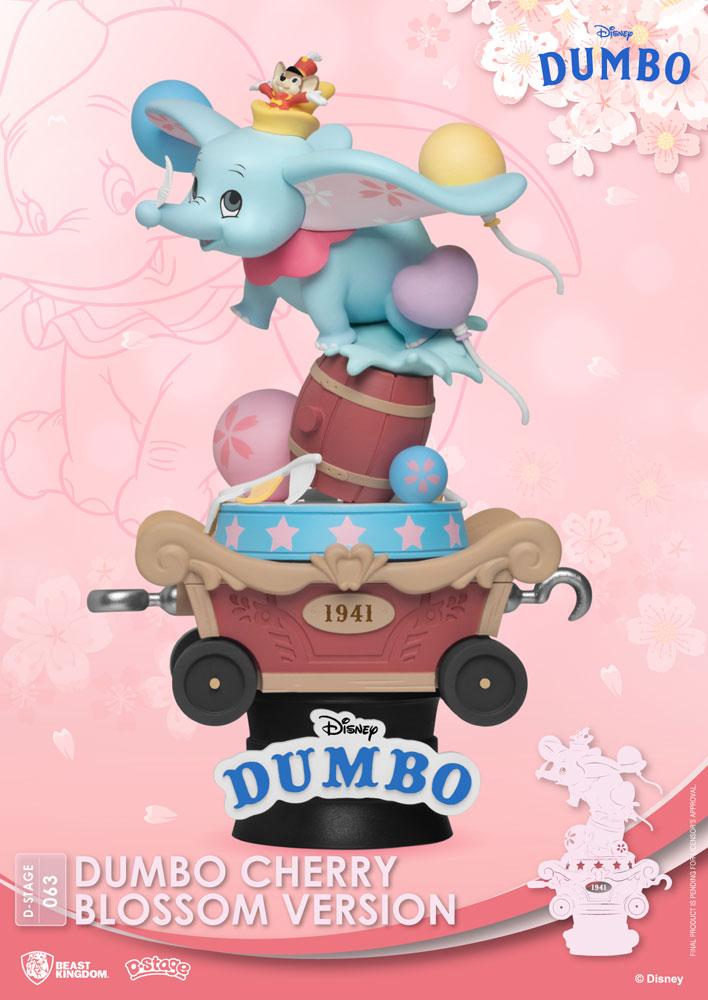 Beast Kingdom Disney D-Stage PVC Diorama Dumbo Cherry Blossom Version 15 cm Beast Kingdom Disney D-Stage PVC Diorama Dumbo Cherry Blossom Version 15 cm