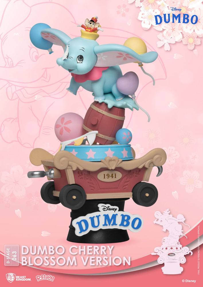 Beast Kingdom Disney D-Stage PVC Diorama Dumbo Cherry Blossom Version 15 cm Beast Kingdom Disney D-Stage PVC Diorama Dumbo Cherry Blossom Version 15 cm