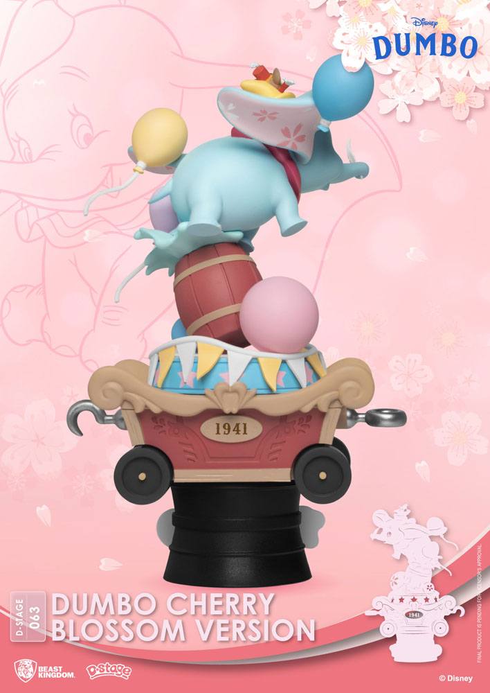 Beast Kingdom Disney D-Stage PVC Diorama Dumbo Cherry Blossom Version 15 cm Beast Kingdom Disney D-Stage PVC Diorama Dumbo Cherry Blossom Version 15 cm