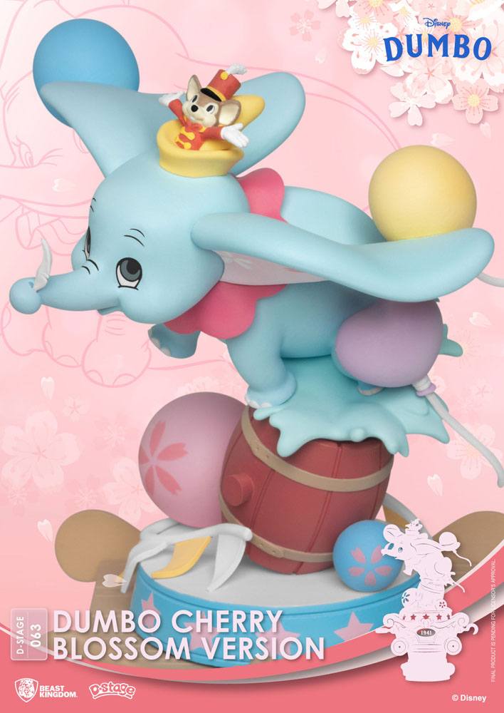 Beast Kingdom Disney D-Stage PVC Diorama Dumbo Cherry Blossom Version 15 cm Beast Kingdom Disney D-Stage PVC Diorama Dumbo Cherry Blossom Version 15 cm