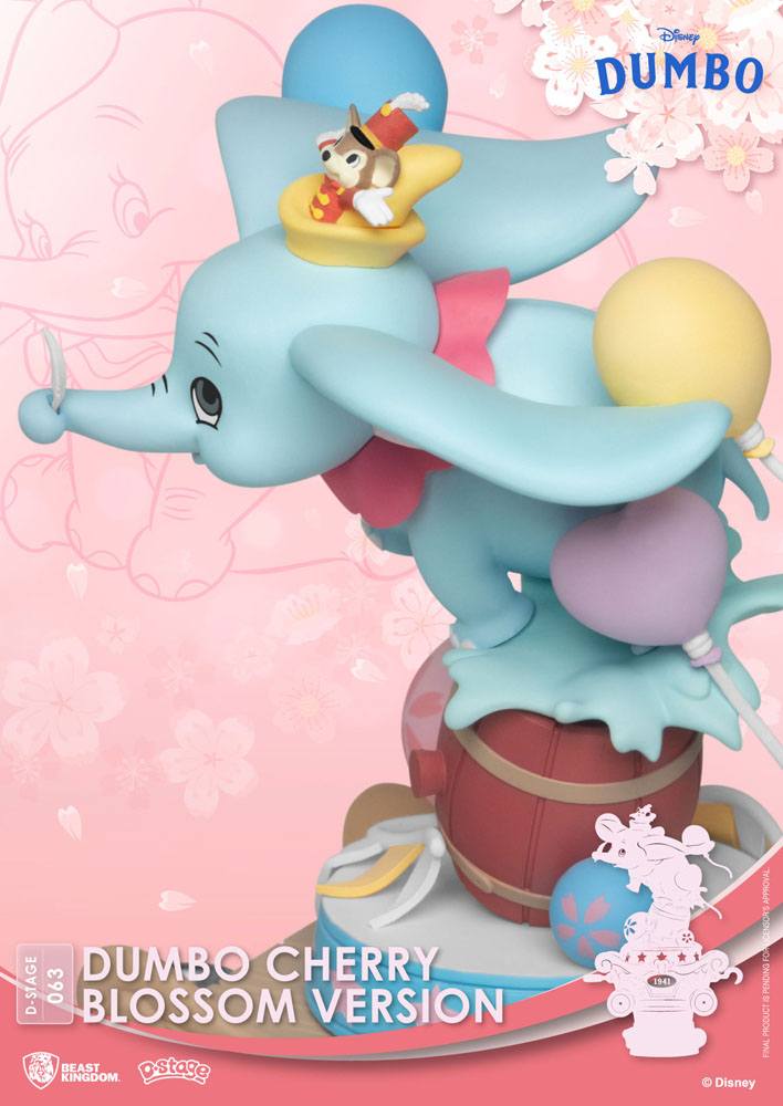 Beast Kingdom Disney D-Stage PVC Diorama Dumbo Cherry Blossom Version 15 cm Beast Kingdom Disney D-Stage PVC Diorama Dumbo Cherry Blossom Version 15 cm