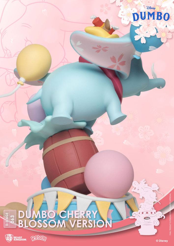 Beast Kingdom Disney D-Stage PVC Diorama Dumbo Cherry Blossom Version 15 cm Beast Kingdom Disney D-Stage PVC Diorama Dumbo Cherry Blossom Version 15 cm