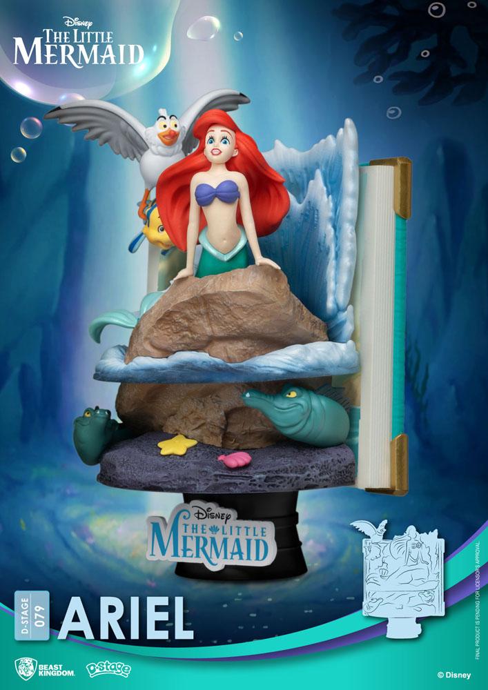 Beast Kingdom Disney Story Book Series D-Stage PVC Diorama Ariel New Version 15 cm Beast Kingdom Disney Story Book Series D-Stage PVC Diorama Ariel New Version 15 cm