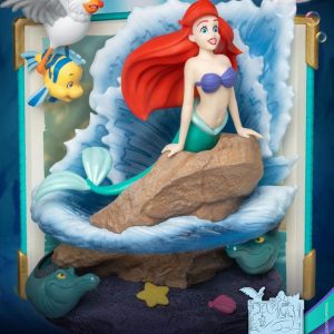 Beast Kingdom Disney Story Book Series D-Stage PVC Diorama Ariel New Version 15 cm