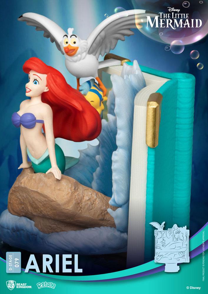 Beast Kingdom Disney Story Book Series D-Stage PVC Diorama Ariel New Version 15 cm Beast Kingdom Disney Story Book Series D-Stage PVC Diorama Ariel New Version 15 cm