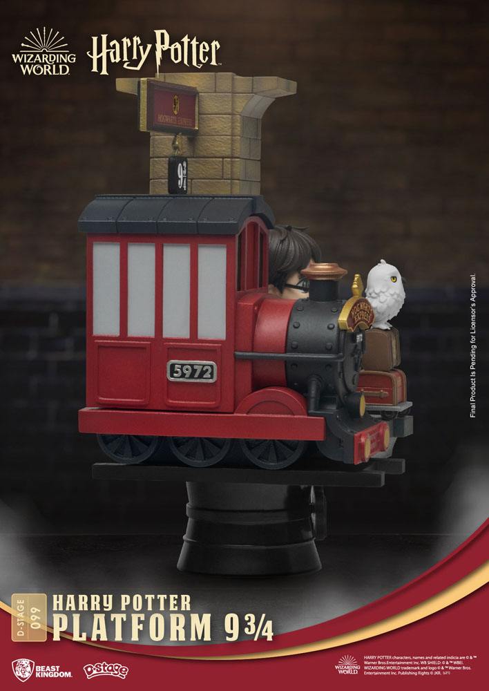 Beast Kingdom Harry Potter D-Stage PVC Diorama Platform 9 3/4 New Version 15 cm Beast Kingdom Harry Potter D-Stage PVC Diorama Platform 9 3/4 New Version 15 cm