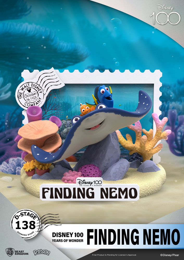 Beast Kingdom Disney 100th Anniversary D-Stage PVC Diorama Finding Nemo 12 cm Beast Kingdom Disney 100th Anniversary D-Stage PVC Diorama Finding Nemo 12 cm
