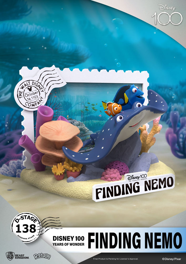 Beast Kingdom Disney 100th Anniversary D-Stage PVC Diorama Finding Nemo 12 cm Beast Kingdom Disney 100th Anniversary D-Stage PVC Diorama Finding Nemo 12 cm